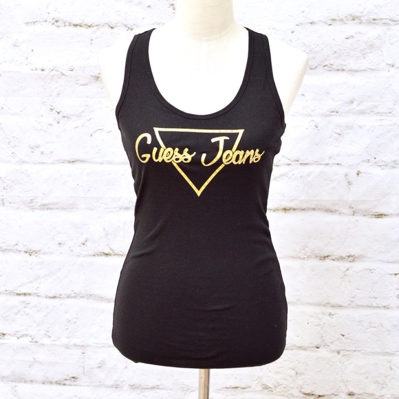 ❌SOLD❌Guess tank top black - Picture 1 of 3